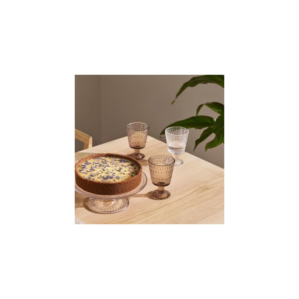 [Imported] iittala Kastehelmi Universal Glasses, 260ml, Pair Set (2 Glasses), Clear, Scandinavian