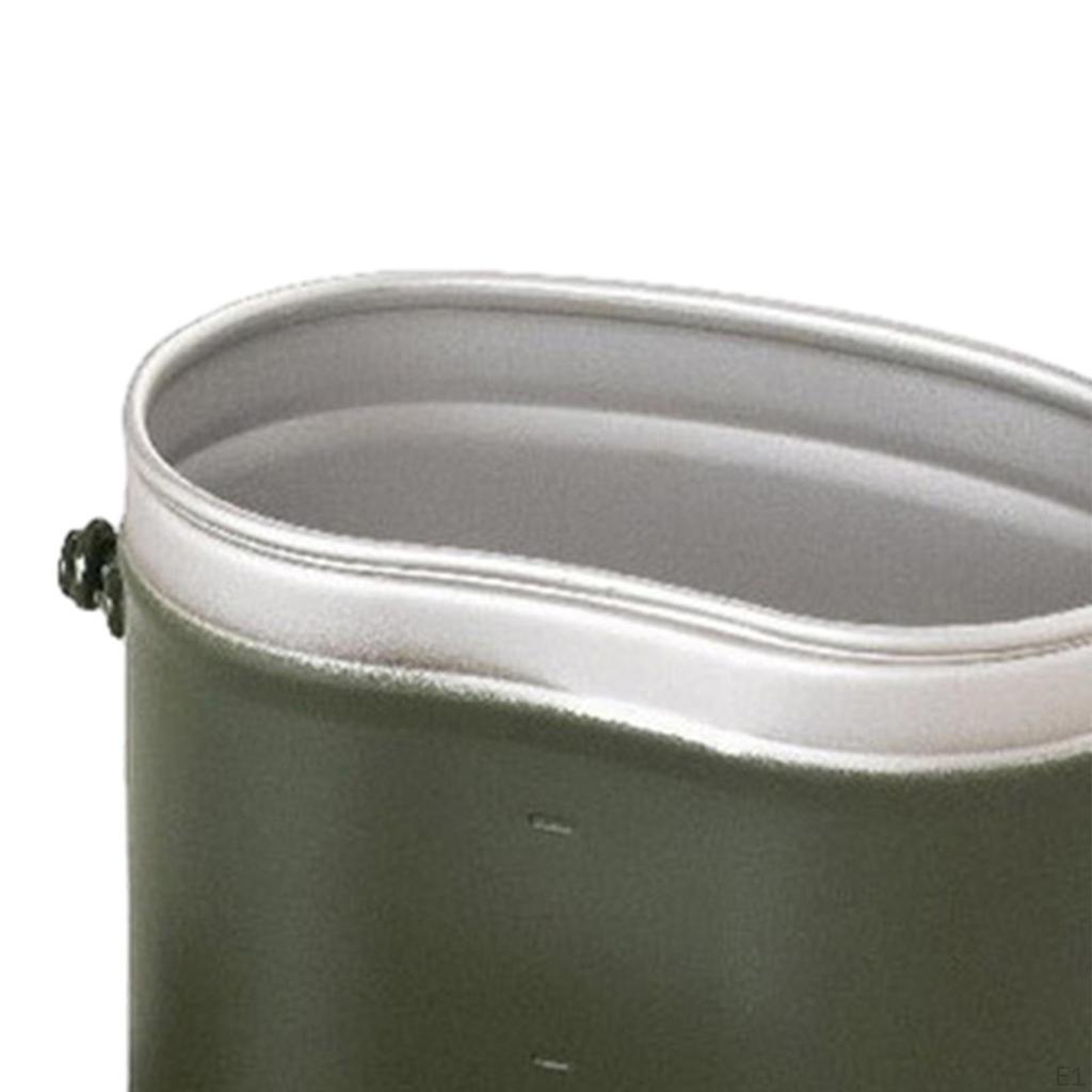 Leak Metal Cooking Pot And Tray, Bento Container for Camping, Hiking, Outdoor