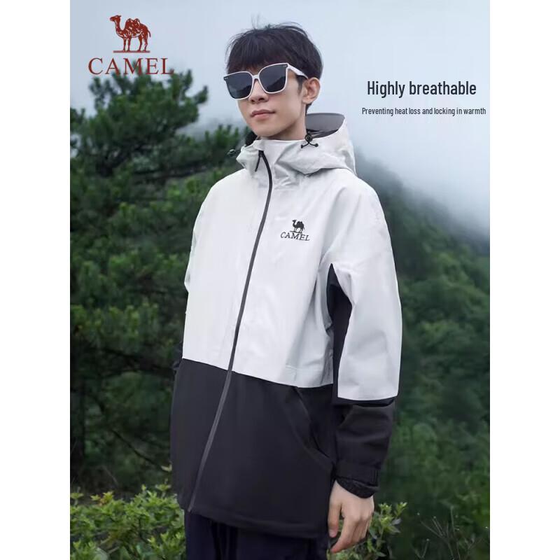 Camel Couple s Single Layer Windbreaker Jacket A13CATG112 XXL