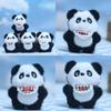 Adorable Cute Panda Plush Toy Keychain Lovely Animal Pendant Soft Cuddly Doll