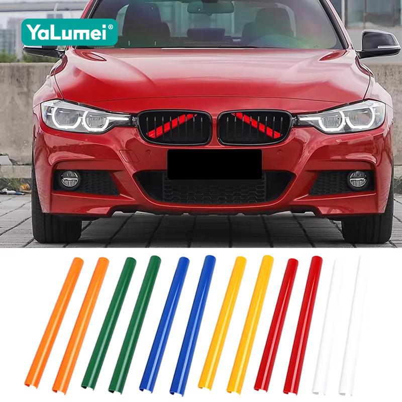 Für BMW 5 6 7 Serie F10 F11 F12 F13 F18 F01 F02 F03 F04 F06 F07 X1 F48 X2 F39 Auto Kühlergrill Zierleisten Abdeckung Zubehör