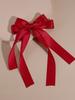 Lystrfac Fashion Fabric Ribbon Hair Bow Hairpin for Women Girls Hair Clips Back Head Top Clip Female Hair Accessories