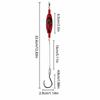 4PCS 2.5 Inch Fishing Bobbers Camouflage Fishing Float Durable Catfish Float Rigs  For Anglers