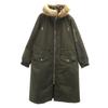 C-PLUS Mod Coat 38 Khaki With Liner Women Used