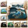 3D Digital Printing Three-Piece Quilt Cover Bedding The Legend Of Zelda