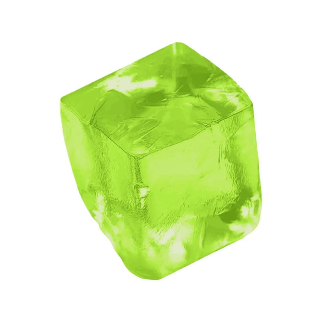 Rot Stress 1Pcs 0.9 Inch Flexible Silicone Clear Block Toys Portable Toy For Party Stress Toys Skateboard