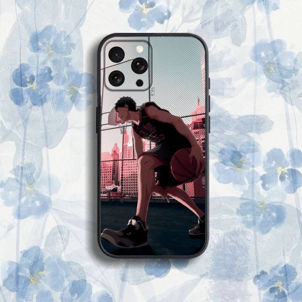 K-Kuroko's B-Basketball  Phone Case For iPhone 17,16,15,14,13,12,Pro,Max,Plus,E,SE4,Air,Mini Black Soft Box