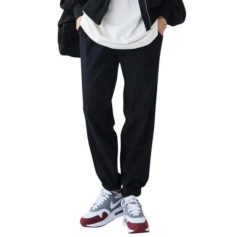 

[antiqua] [Antica] tapered pants ladies bottoms ATE-00001 Large 05 black