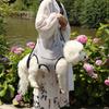 Pet Dog Hindleg Weakness Assist Booster Bag Teddy Going Out Lifting Carrying Mesh Backpack Dog Leash Pet Products