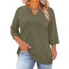Women's Fashionable Short Sleeve Elegant Commuting And Casual Top