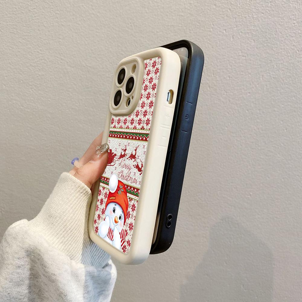 Sky Eye Ladder Soft Case for Samsung A06 A15 A25 A35 A55 S23 S24 FE All Samsung Models Phone Cases Silicone Cover NY29 Merry Christmas Christmas Tree