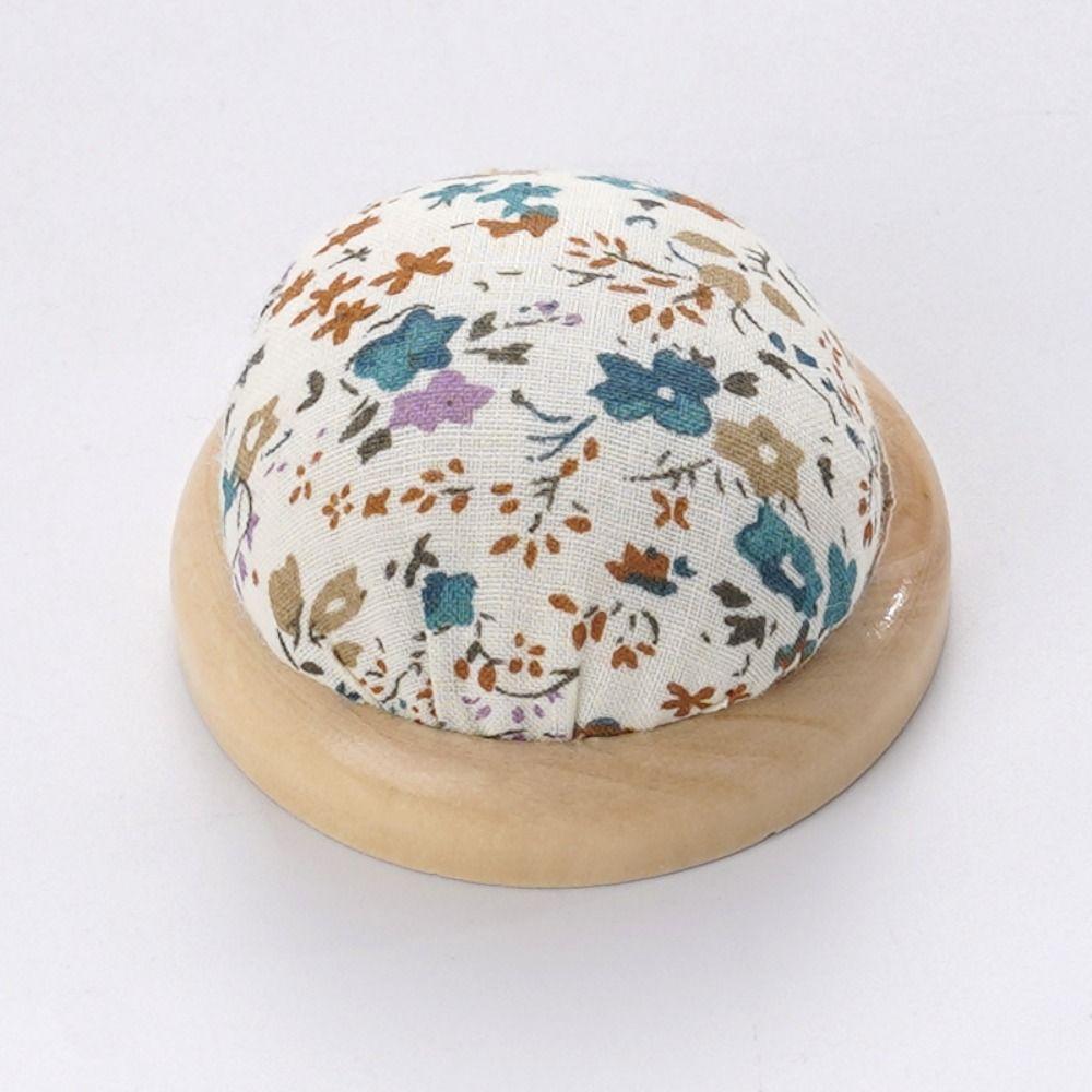 Wood Bottom Base Needle Binding Bag DIY Sewing Tool Accessories Durable Needle Insertion Device