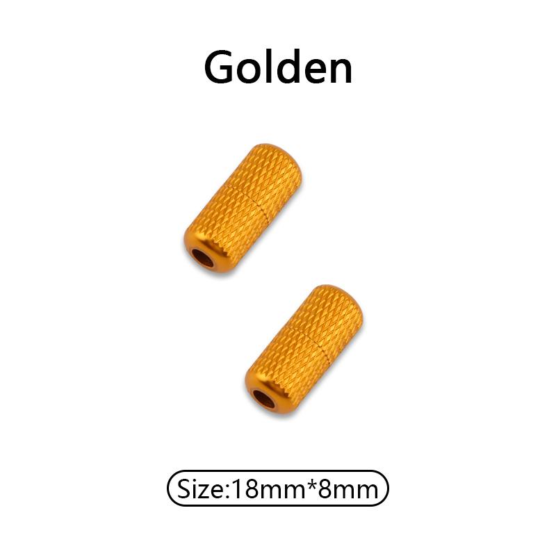 1 Pair Aluminum Capsules Lock Shoelaces Sneakers Buckle Metal No Tie Shoe Laces Colorful Lock Buckle Kits Shoelace Accessories