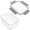 4x Pojemnik Kuchenny Hermetyczny do Żywności z Uszczelką Zestaw Pojemników
