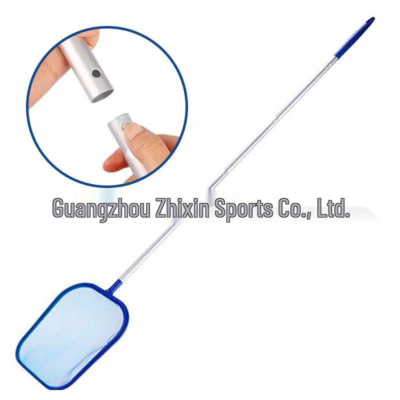 Five-Section Pool Skimmer: Shallow Net for Cross-Border Pool Cleaning