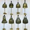 Campana a vento religiosa, Buddha, Buddismo, Campana di rame, Decorazione da appendere alla casa, Benedizione per la fortuna, Campanello a vento, Decorazione per auto, Artigianato