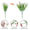  Simulation Flower Artificial Flower With Flexible Iron Wire for Tabletop Bookshelf Display Wedding Decoration