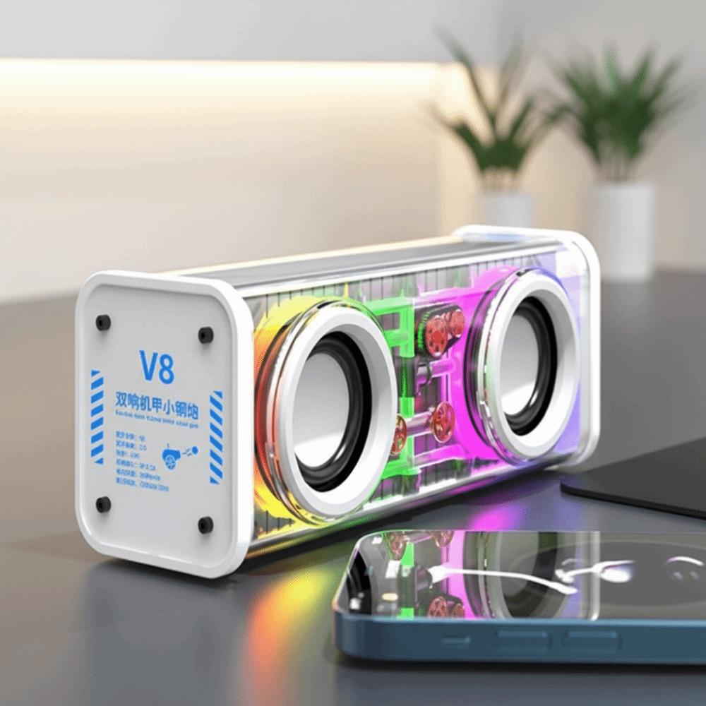 Double Bass Diaphragm Wireless Double Bass 1800mAh Battery Mini Party Loudspeaker Sports Events