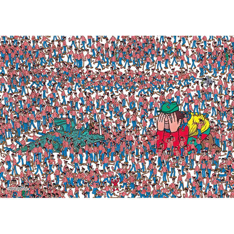 108-piece Jigsaw Puzzle - Find Wally Land of Wally (Mini), Popular Korean Puzzle