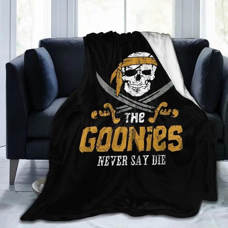 Die Goonies Sagen Nie Stirb Druckdecke Leichte Plüsch Flauschige Warme Flanell Fleece Decke für Zuhause Bett Sofa Couch Wohnzimmer