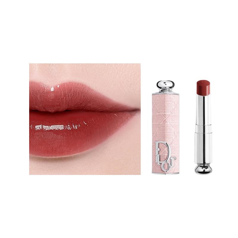 

DIOR Lipstick Two-piece set: soft pink cannage pattern lipstick shell + lipstick refill #720 ICONE idol bean paste red brown No gift box No gift bag коричневый