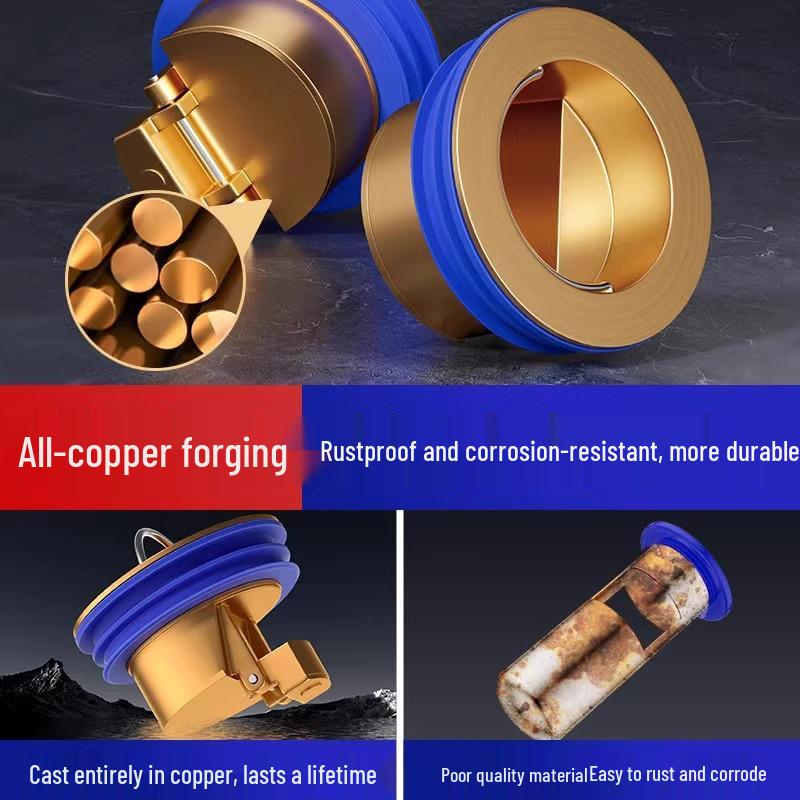 Anti-Odor Floor Drain Core & Seal Ring for Bathroom Drains