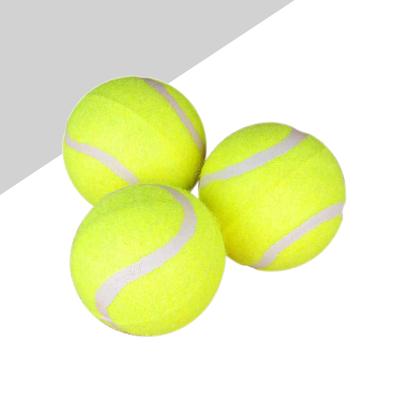 3pcs High Elasticity Tennis Balls Practice Tennis Balls Heavy Duty Tennis Balls