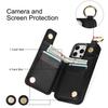 iPhone 15 Leather Case: Multifunctional Wallet & Protective Apple 14 Pro Max Case