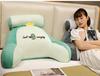 Large Soft Bed Backrest and Headboard Cushion - Ice Beans Pillow for Sleeping and Lounging