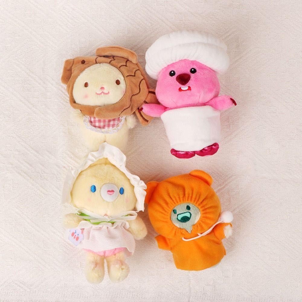 Animal Cartoon Doll Headwear Plush Miniature Hat Cute Animal Cartoon Cap