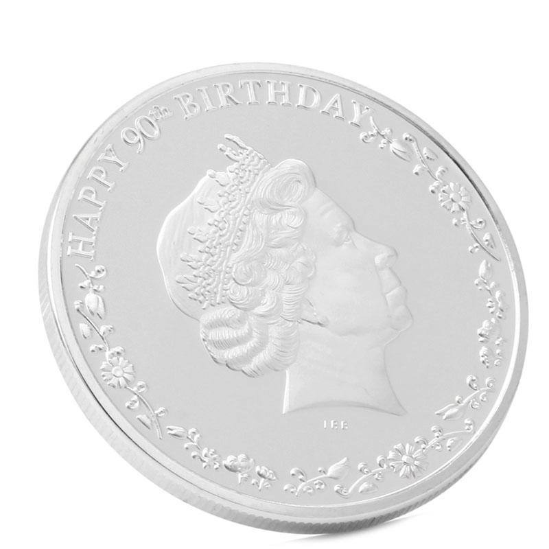 Queen Elizabeth Ii 90th Birthday Anniversaire Silver Plated Coin Canada New Buy At A Low Prices On Joom E Commerce Platform