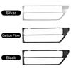 For Toyota Highlander XU70 2020-2024 2024 Hybrid Stainless Car Air Conditioning Knob Climate Control Switch Speed Button Cover