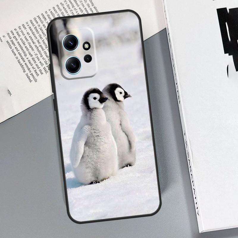 Penguin Snow Arctic Cute Animal Case For Xiaomi Redmi Note 13 11 10 12 14 15 Pro Plus Cover For Redmi 15 15C 14C 10C 13C 12C