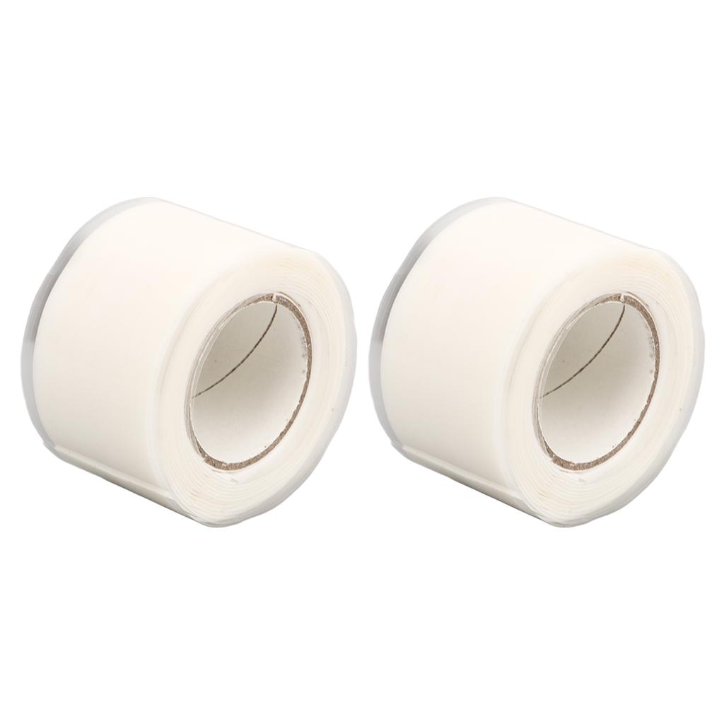 2pcs Silicone Grip Tapes Self Fusing Flexible Tape Portable Double Sided Sealing Tape for Canoe