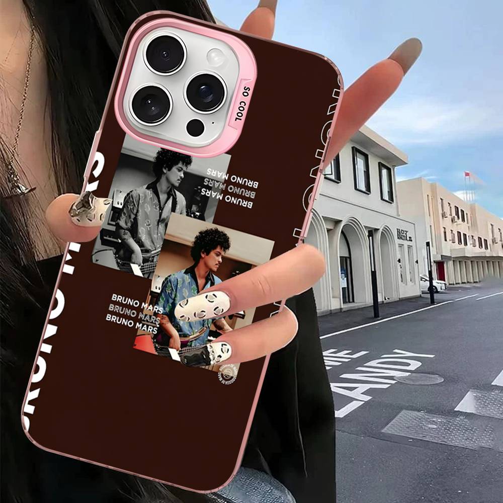 Bruno Mars Phone Case For iPhone 17 16 15 14 13 12 11 Pro MAX Matte Shockproof Back Anti Fall Matte Cover