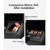 Under-Screen Storage Box For Tesla Model 3 Highland Hidden Fold Able Storage Box Car Storage Modification Parts Interior Design