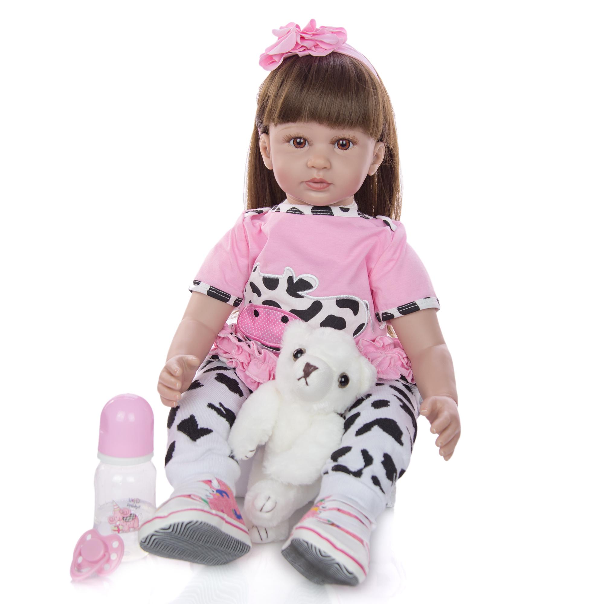 Новый дизайн KEIUMI Reborn Dolls для младенцев 60 см Реалистичная принцесса Boneca — фото 2