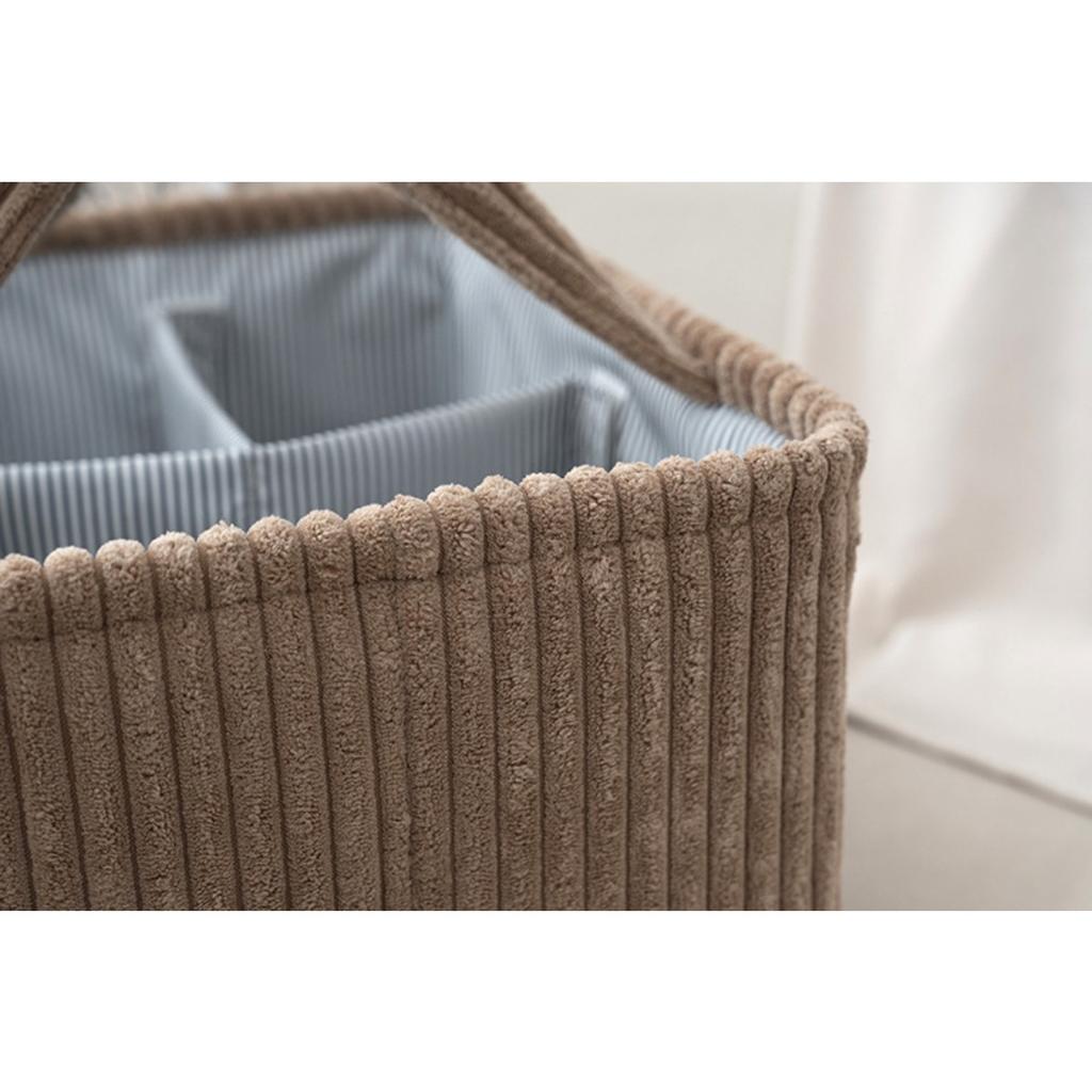 Storage Basket, Hand Woven Miscellaneous Basket, Portable for Household Clothing and Toys, Organizing and Storing Basket