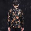 New Genuine Leather Suit Men's Suit Coat Sheepskin Printed Single Leather Suit Spring and Autumn Fashion