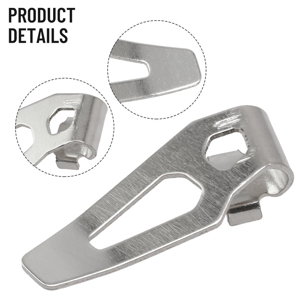 2 5 sztuk Klipsy do Paska Wiertarki Elektrycznej Haczyk Klamra do Paska Zestaw Śrub 42-70-0490 Części do Klucza Akcesoria do Narzędzi Elektrycznych