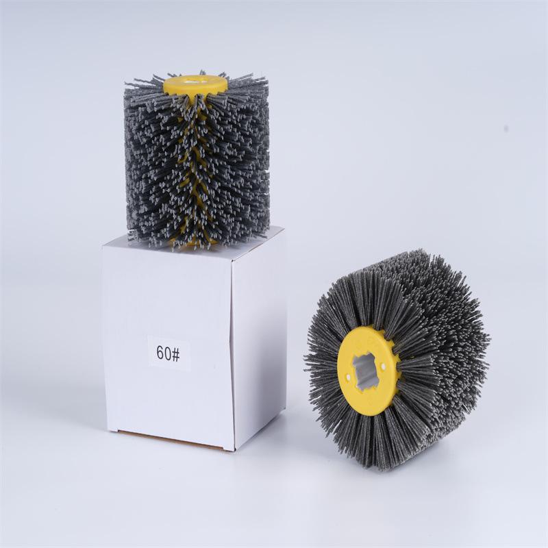 Cross-Border Abrasive Wire Drawing Sisal & Horsehair Polishing Brush for Wood Restoration & Deburring