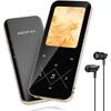 AGPTEK MP3 Player with Bluetooth 5.3, 32GB Built-in Large Capacity, 2.4-inch Large Screen, Metal Frame, Stylish Design, Lossless Sound Quality, 48H Mu