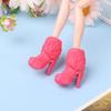 1 Pair Colorful Fashion Female Accessories Long Knees Boots 30cm Dolls Boot Doll Shoes