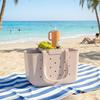 Bandeja Porta-Copos para Bolsa Bogg Bolsa de Praia Acessório Topper para Bolsa Tote Porta-Copos para Bolsas de Praia Grandes e Médias
