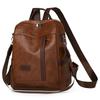 Weicher Lederrucksack Damen Große Kapazität Preppy Rucksack Verschleißfest Leichte Reisetasche
