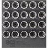 Socket Set for Volvo Anti-theft Nuts BGS 9653 - 20 Pieces