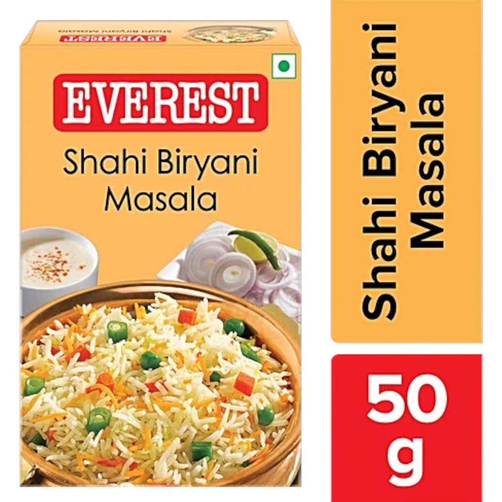 EVEREST Shahi Biryani Masala Powder 50 G Pack Of 1 Aromatic Spice Blend For Flavorful Rice And Authentic Home Cooking