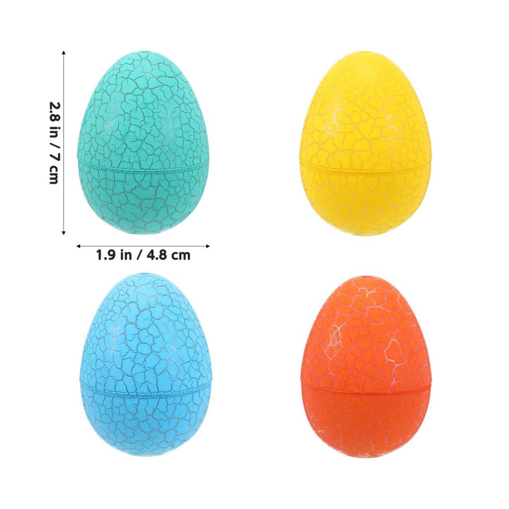 Totority Dinosaur Eggs, Set of 12, Tumble-Proof Toys with Dinosaur Figures, Easter Egg Prizes, Kids' Party Gifts, Educational Toys for Boys, Surprise