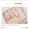 Double-layer bracelet portable storage jewelry box earrings ring jewelry box display box packaging box
