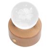 LED Crystal Ball Music Box for Bluetooth Birthday Festivals Gifts Desktop Ornament